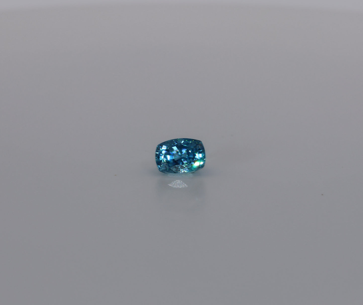 Blue Zircon Cushion Shape 1.90cts