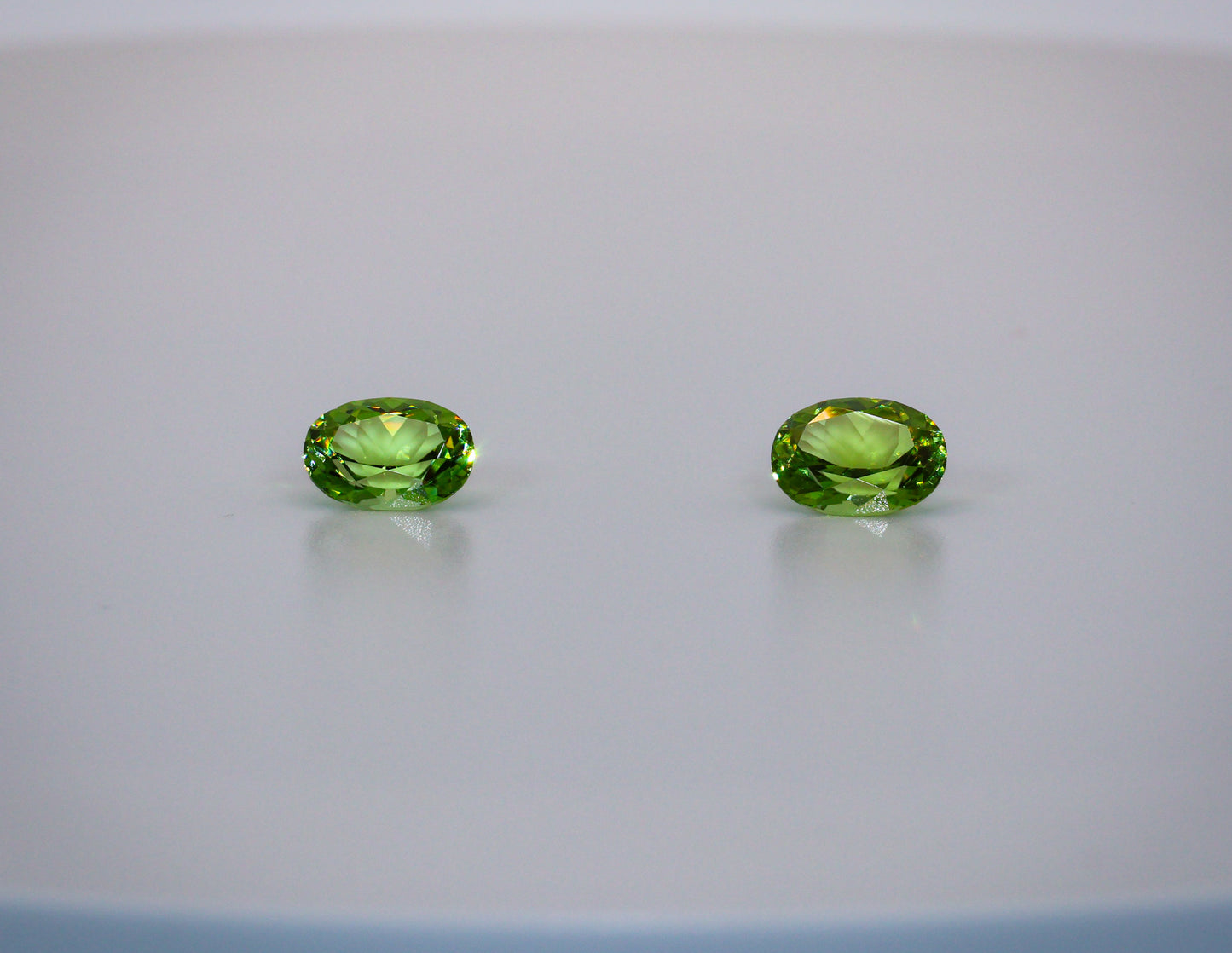 Pair of Oval Shape Peridot 2.38cts Total