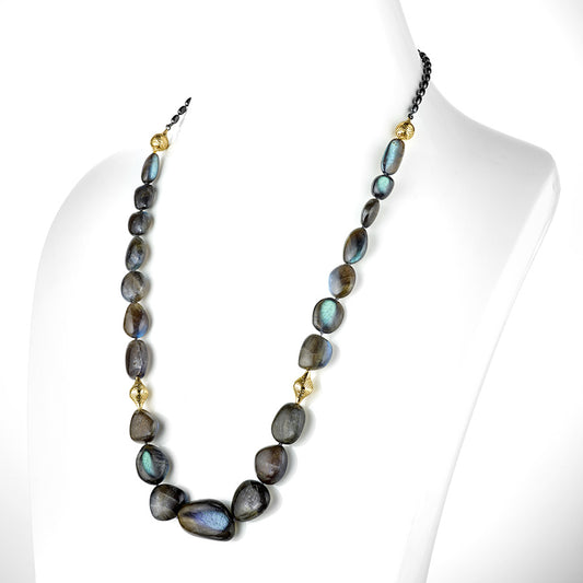 Medium Labradorite Necklace