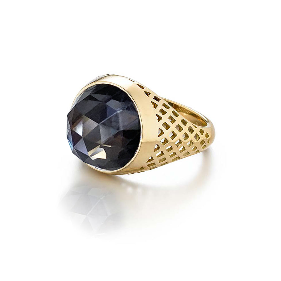 Hematite Pinky Ring