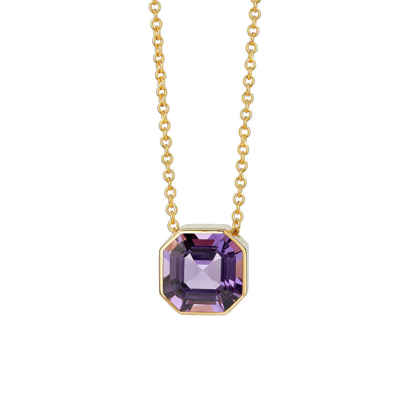 Geometrix Gemstone Necklace