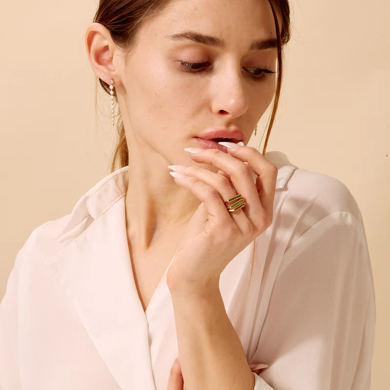 Hex Flat Rings