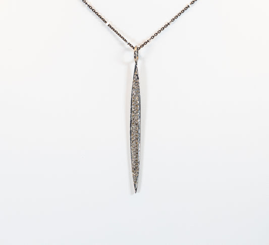 Spiked Pendant with Diamonds